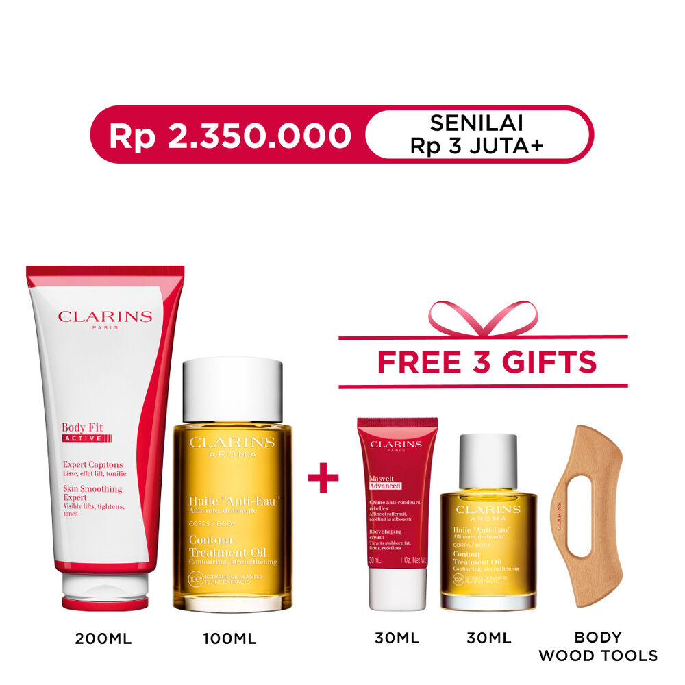 Body Fit Anti Cellulite (Anti Selulit) and Contour Oil Set