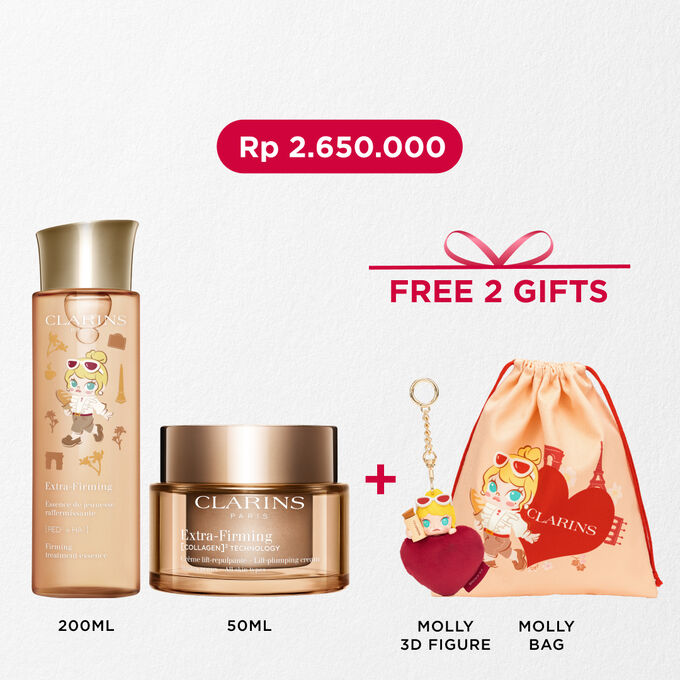 Extra-Firming (Molly) Treatment Essence / Toner / Lotion & Moisturizing [Collagen]3 Day Cream (All skin types)