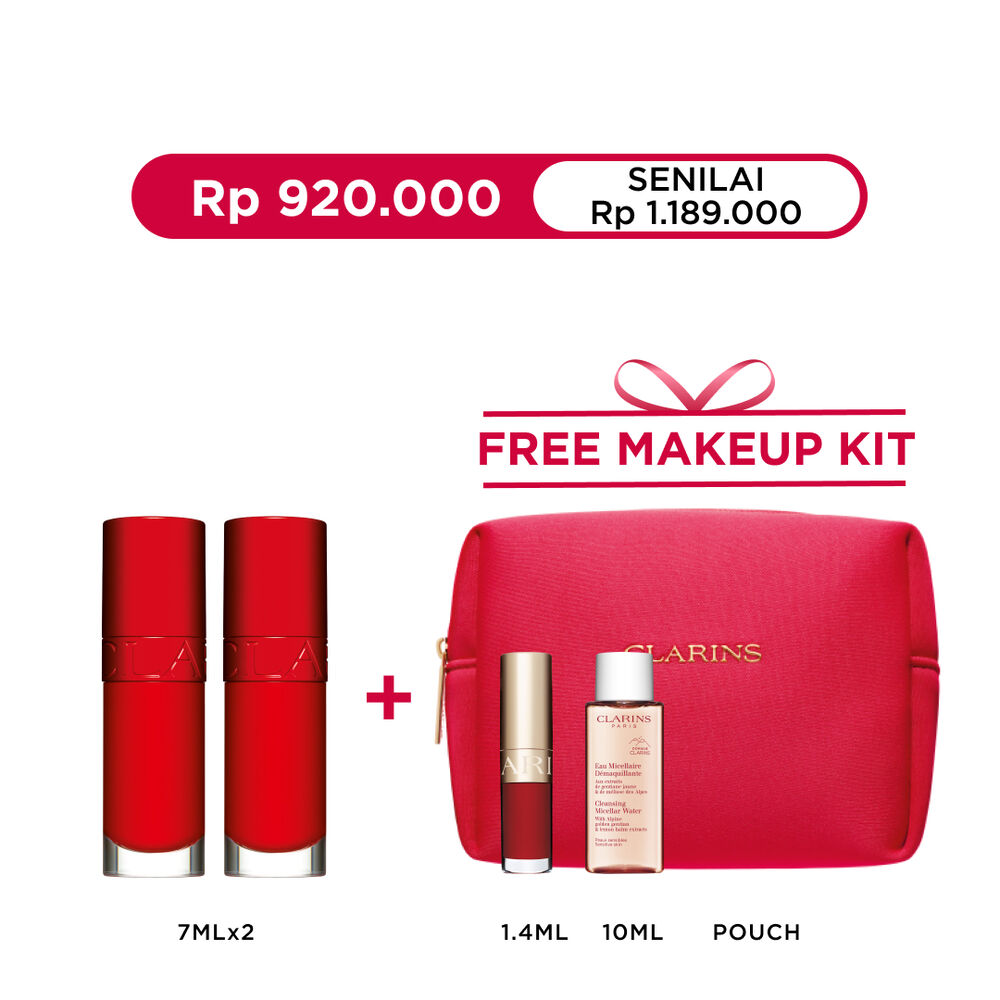 Duo Lip Oil Iconic Red