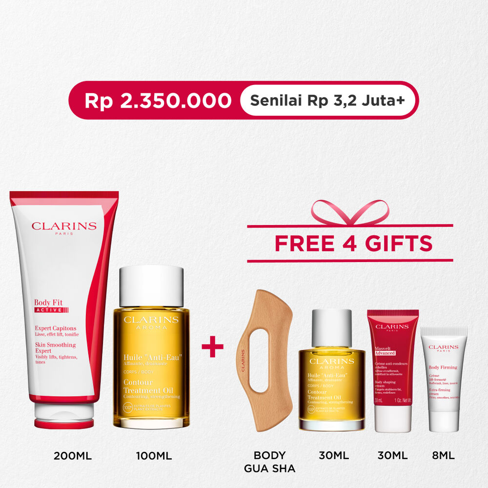 Body Fit Anti Cellulite (Anti Selulit) and Contour Oil Set