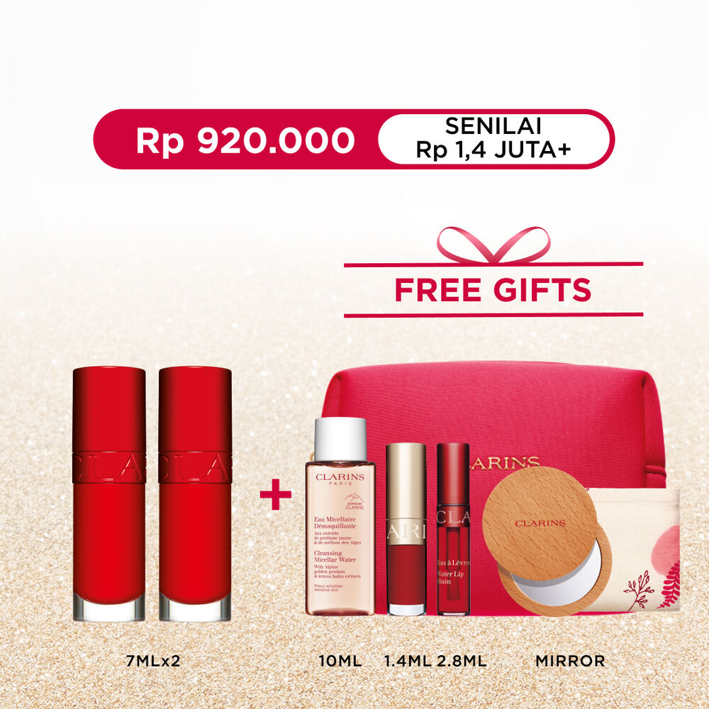 Duo Lip Oil Iconic Red