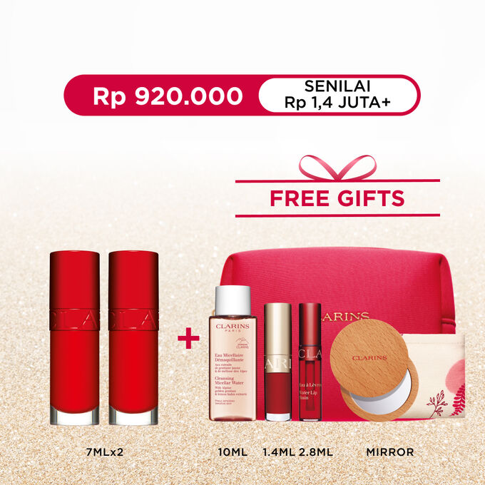 Duo Lip Oil Iconic Red