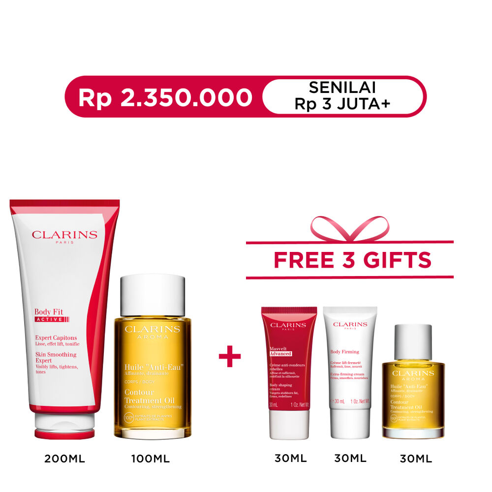 Body Fit Anti Cellulite (Anti Selulit) and Contour Oil Set