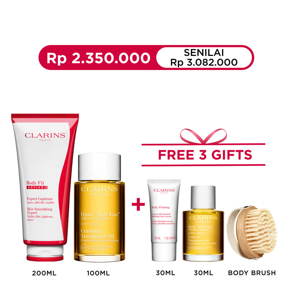 Body Fit Anti Cellulite (Anti Selulit) and Contour Oil Set