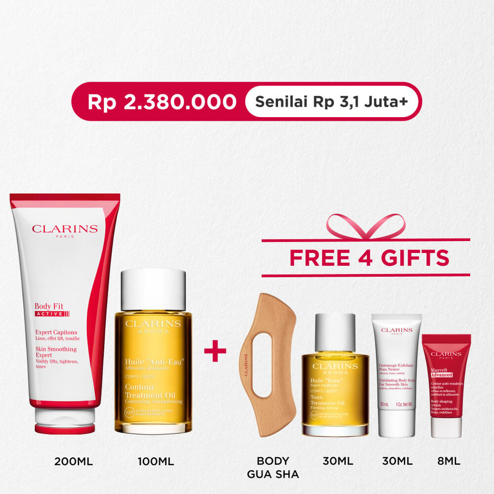 Body Fit Anti Cellulite (Anti Selulit) and Contour Oil Set