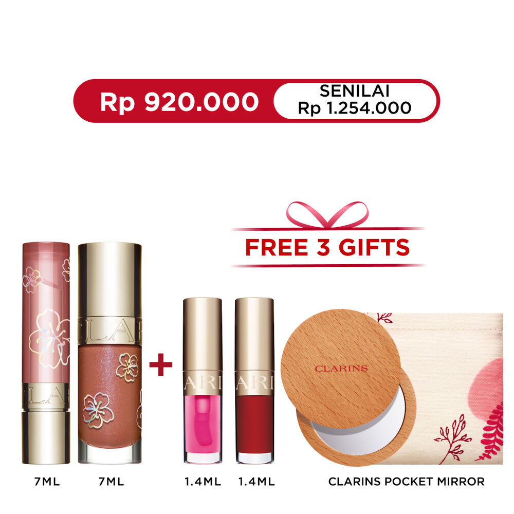 Duo Lip Balm & Lip Oil - Sakura Edition