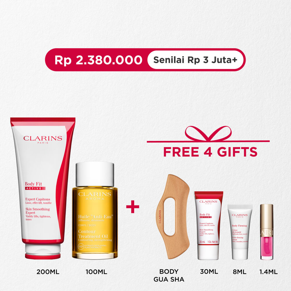 Body Fit Anti Cellulite (Anti Selulit) and Contour Oil Set
