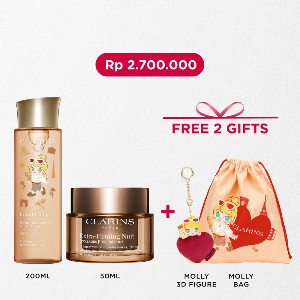 Extra-Firming (Molly) Treatment Essence / Toner / Lotion & Moisturizing [Collagen]3 Night Cream (All skin types)