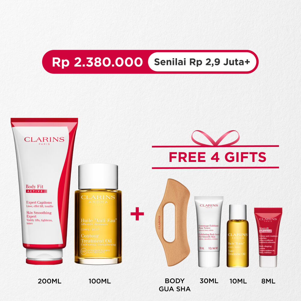Body Fit Anti Cellulite (Anti Selulit) and Contour Oil Set