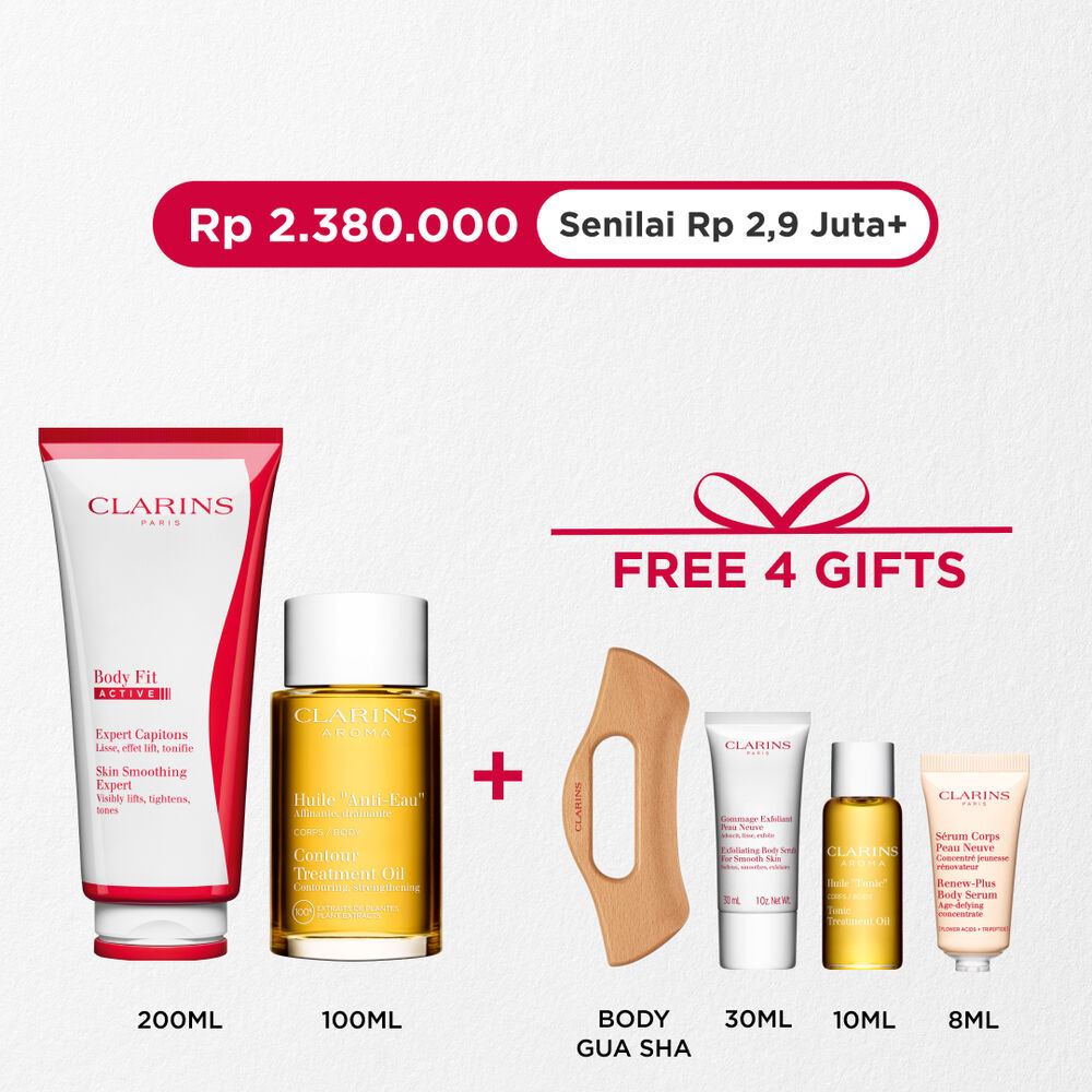 Body Fit Anti Cellulite (Anti Selulit) and Contour Oil Set