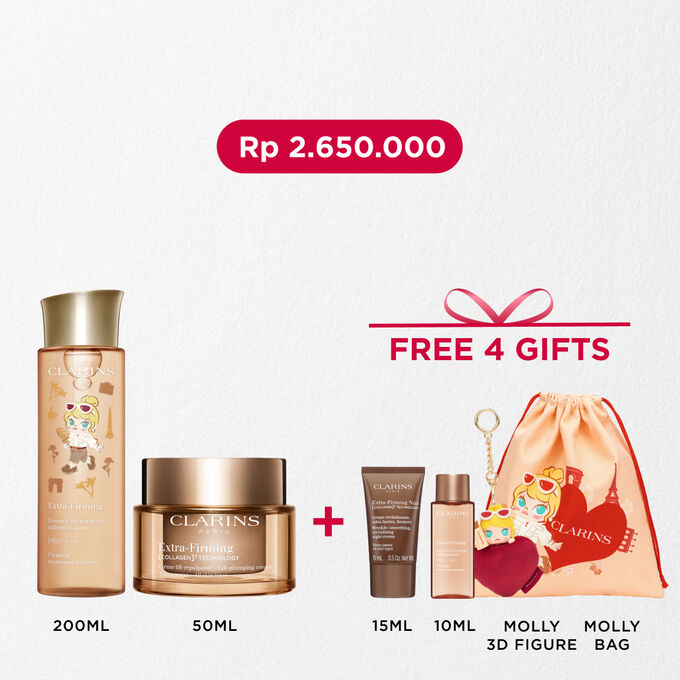 Extra-Firming (Molly) Treatment Essence / Toner / Lotion & Moisturizing [Collagen]3 Day Cream (All skin types)