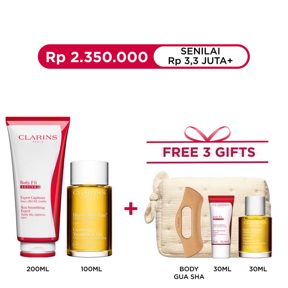 Body Fit Anti Cellulite (Anti Selulit) and Contour Oil Set