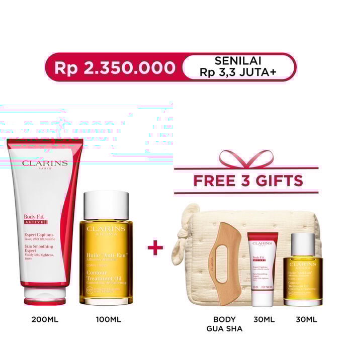 Body Fit Anti Cellulite (Anti Selulit) and Contour Oil Set