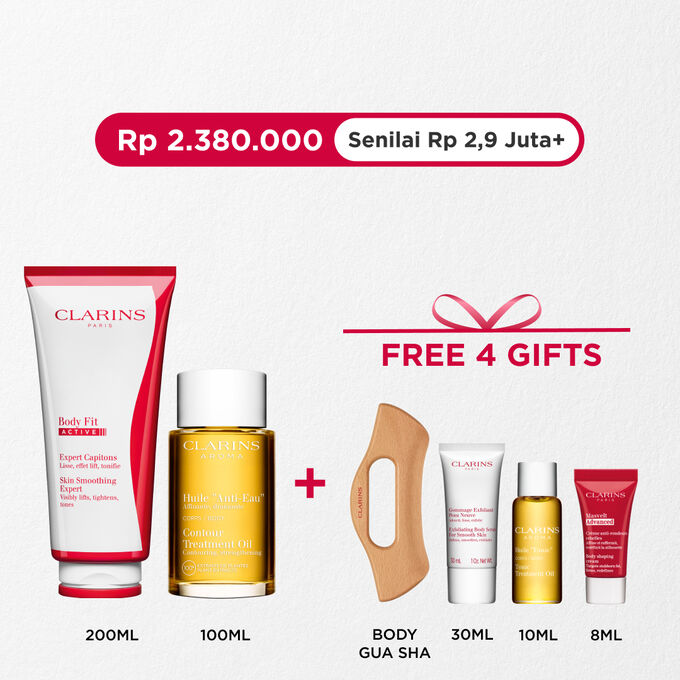 Body Fit Anti Cellulite (Anti Selulit) and Contour Oil Set