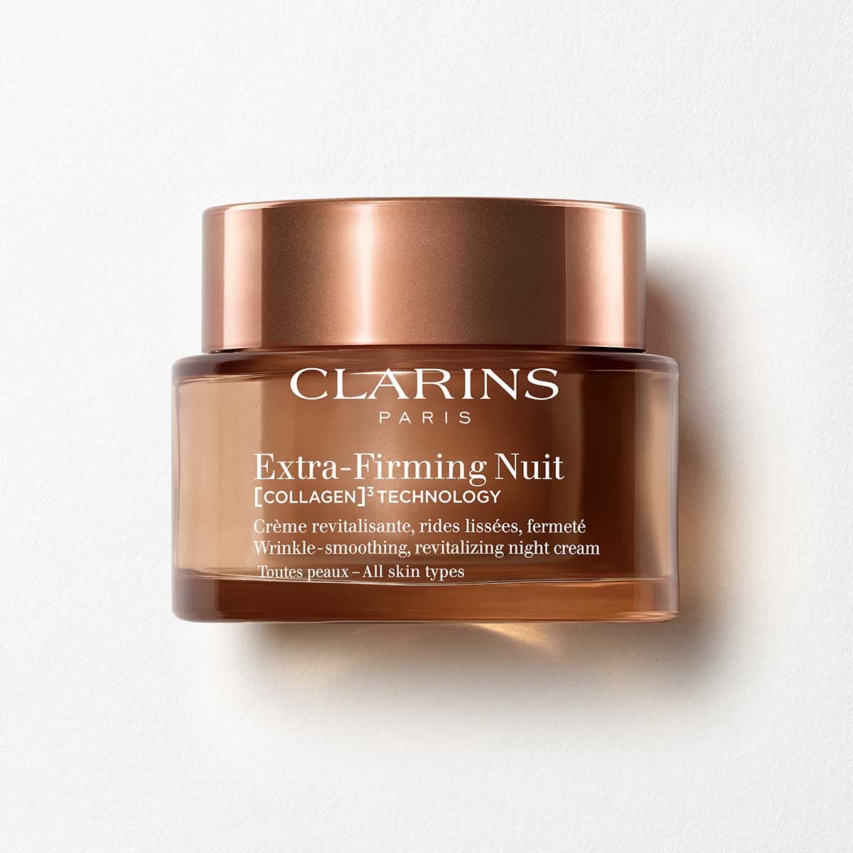 Extra-Firming Night All Skin Types - with Collagen, krim pelembab / moisturizer kolagen