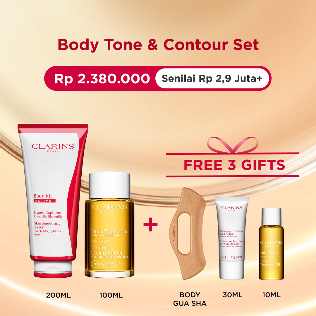 Body Fit Anti Cellulite (Anti Selulit) and Contour Oil Set