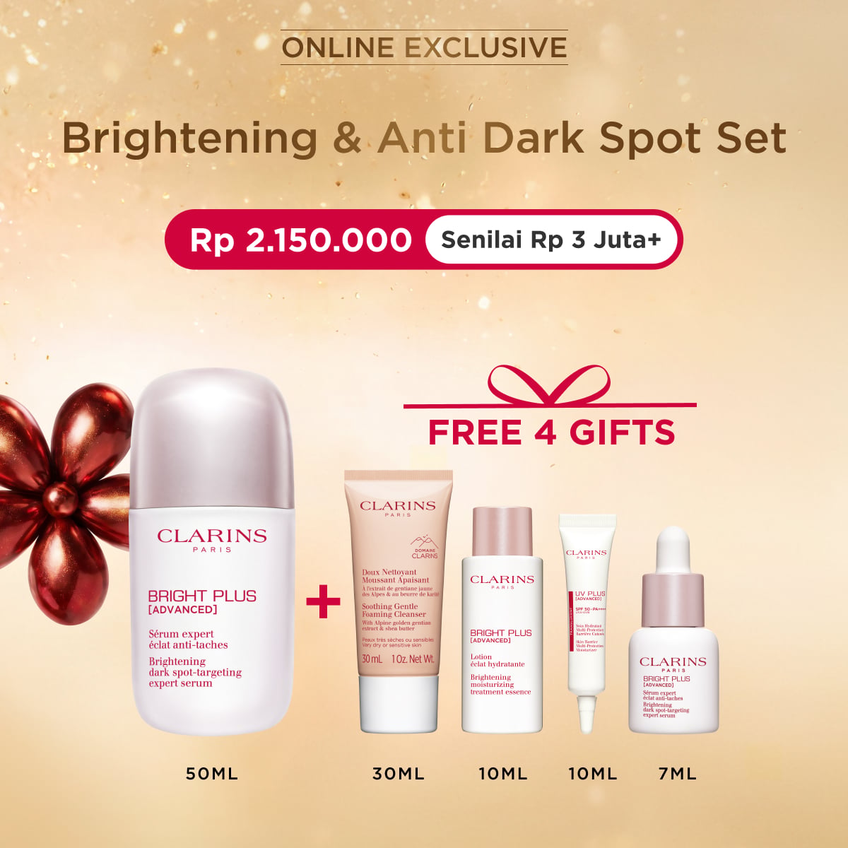 Bright Plus [Advanced] - Dark spot &amp; Brightening Serum (Anti Flek)